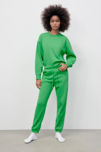 Zara Green Sweatsuit