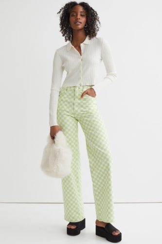 H&M Checked Pants