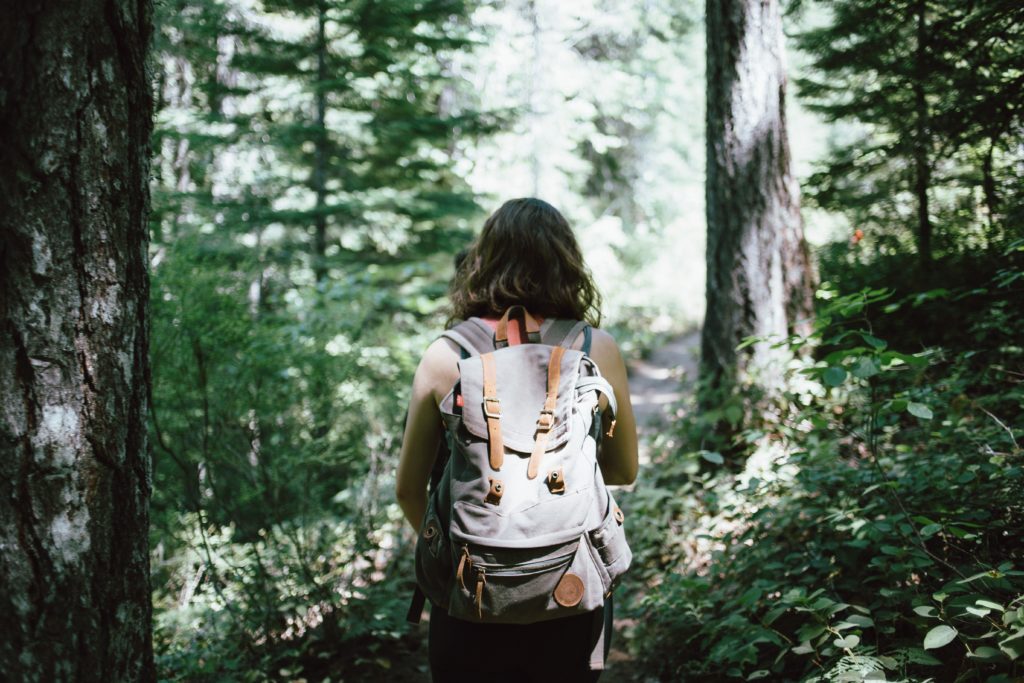 Hiking photo from unsplash