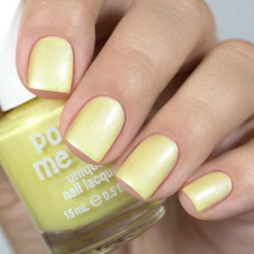 Pastel lemonade nails