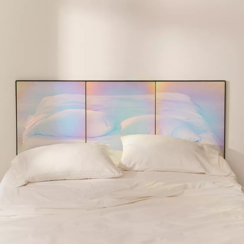 Holographic headboard