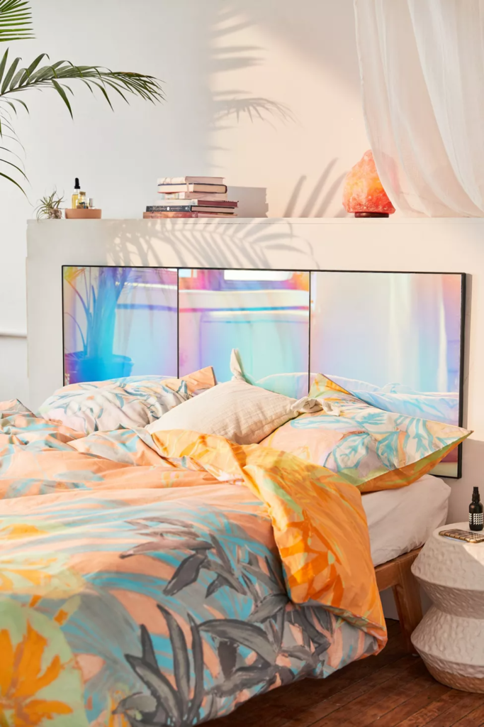 Rainbow colored room from Urban Outfitters