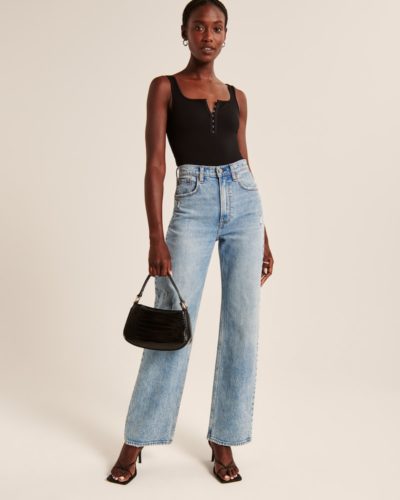 AF Bodysuit Wide Jeans