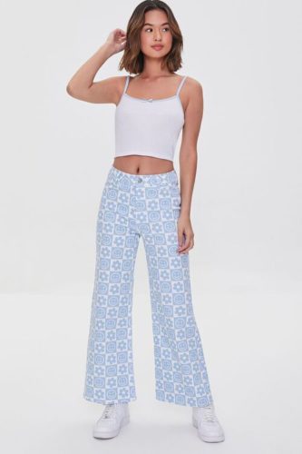 F21 Wide Leg Jeans