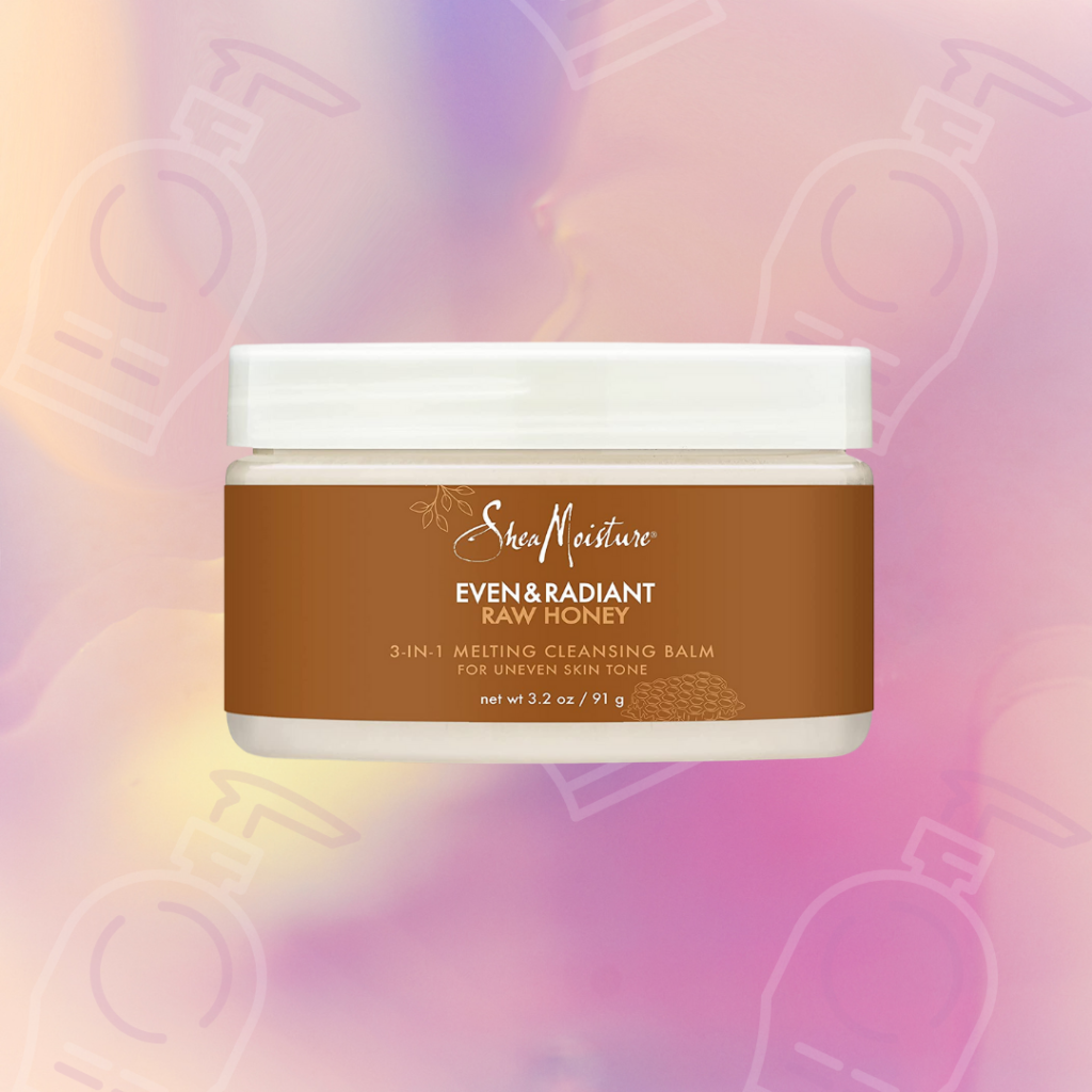 Shea Moisture Even & Radiant Raw Honey 3-in-1 Cleansing Balm