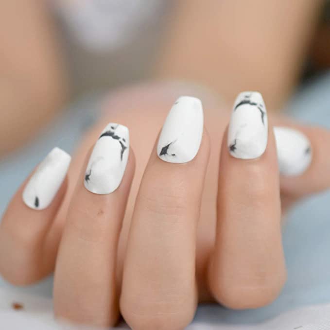 Heart Water Marble Nail Art Tutorial | POPSUGAR Beauty