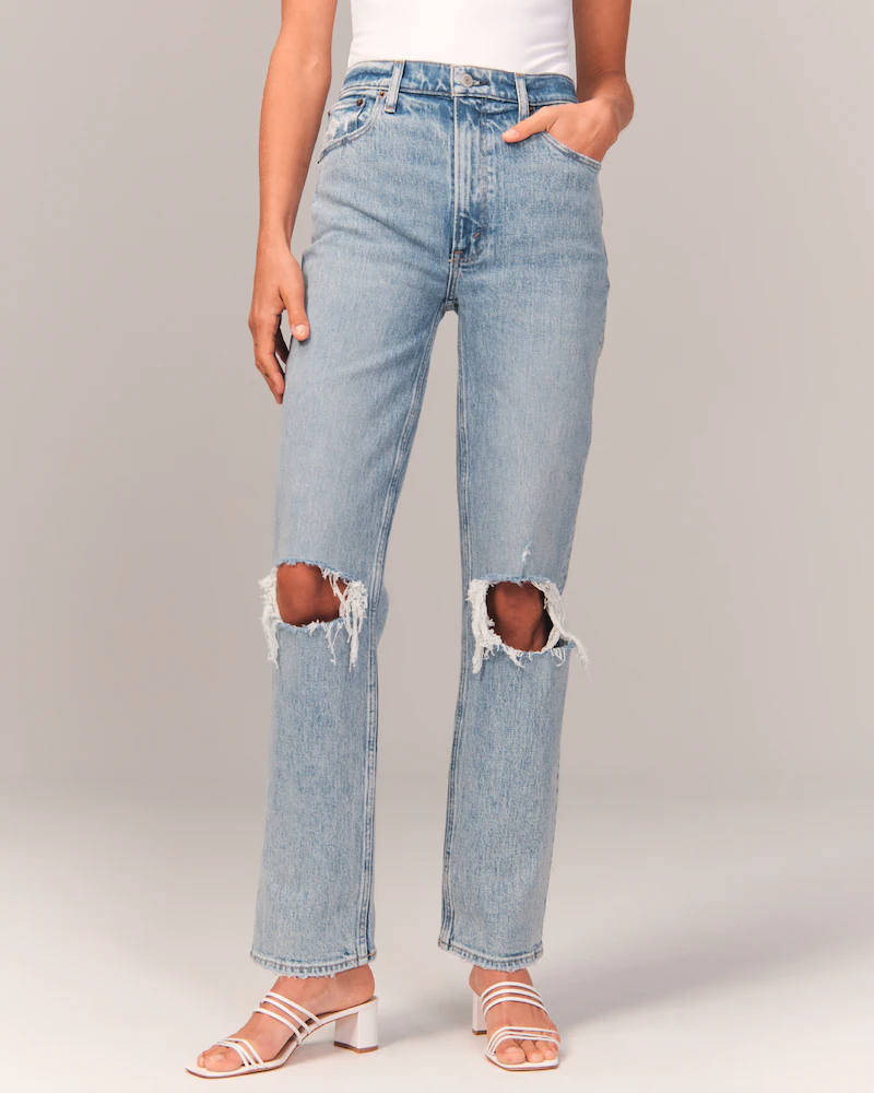 Abercrombie '90s high rise jeans
