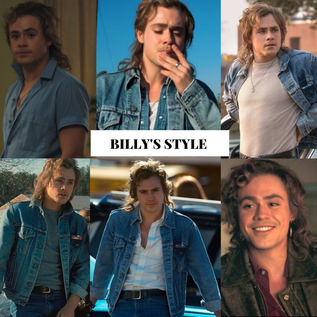 Billy Hargrove's style from stranger things