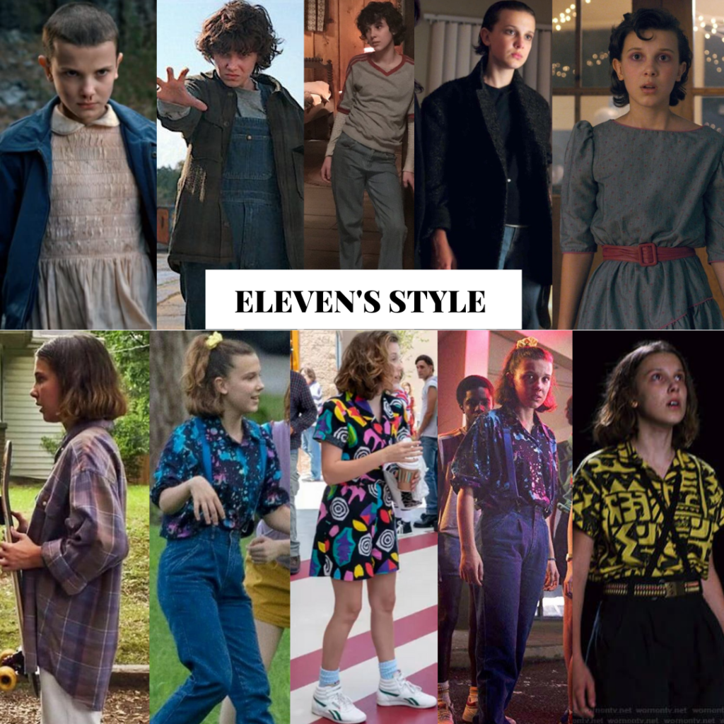 Eleven's style from Stranger Things