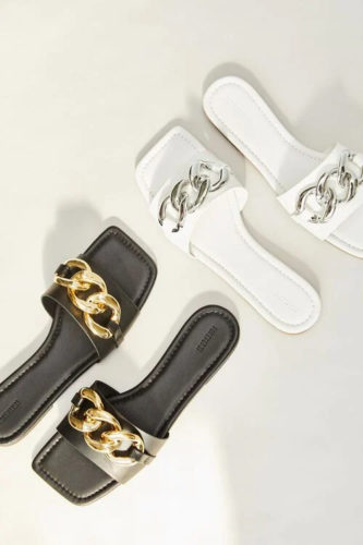 Forever 21 Chain Sandals