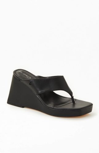 Wedge Thong Sandals