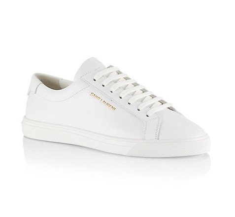 Saint Laurent Andy Logo Low-Top Sneakers