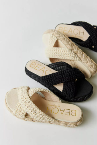 UO Jute Platform Sandals