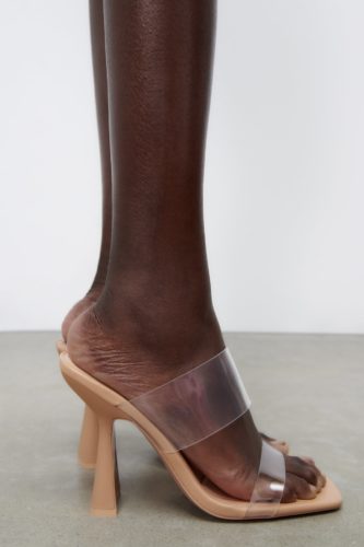 Zara Vinyl Mules