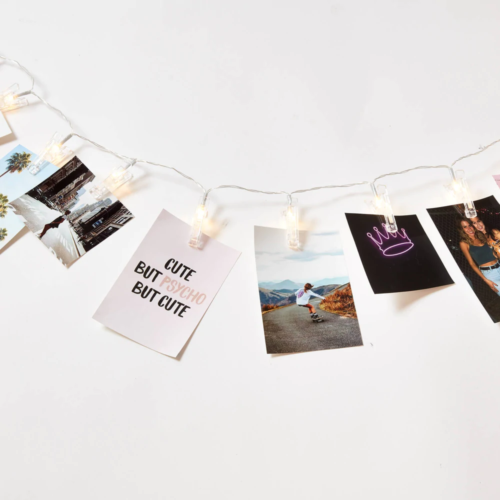 Clip string lights from dormify