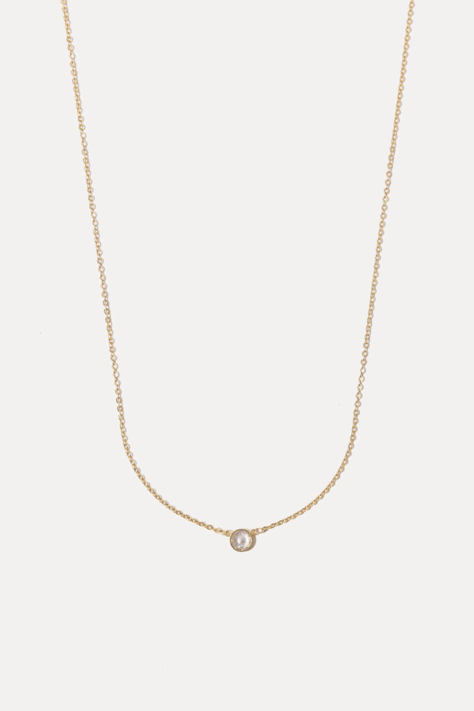 Miranda Frye stephanie necklace in gold