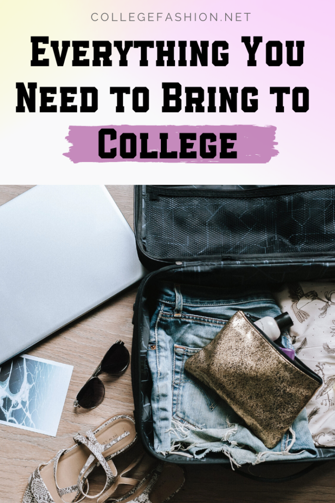 The ultimate college packing list
