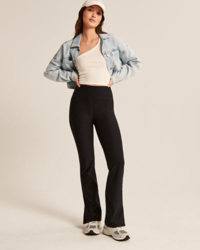 Abercrombie & Fitch Split Flare Leggings