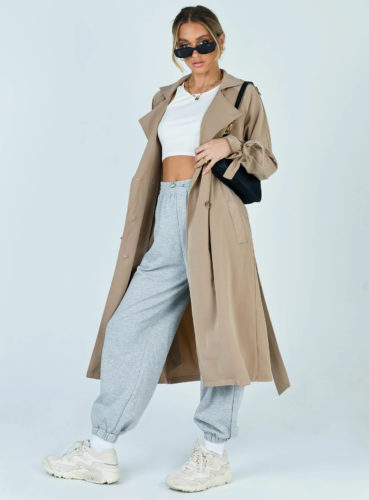 Princess Polly Trench Coat