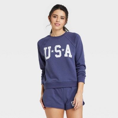 Target USA Graphic Sweatshirt and Jogger Shorts