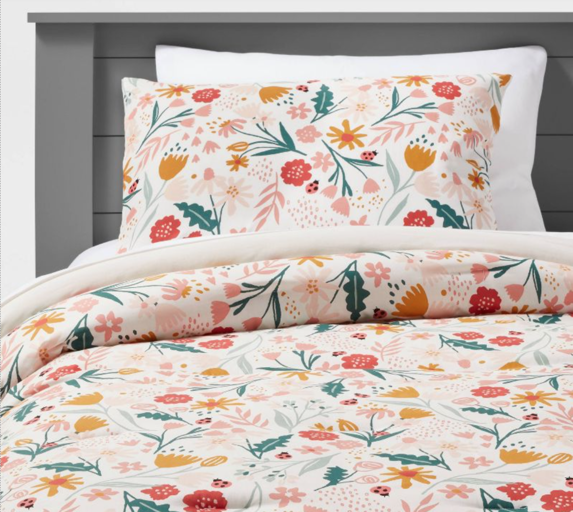 Floral Garden Cotton Comforter Set - Pillowfort™