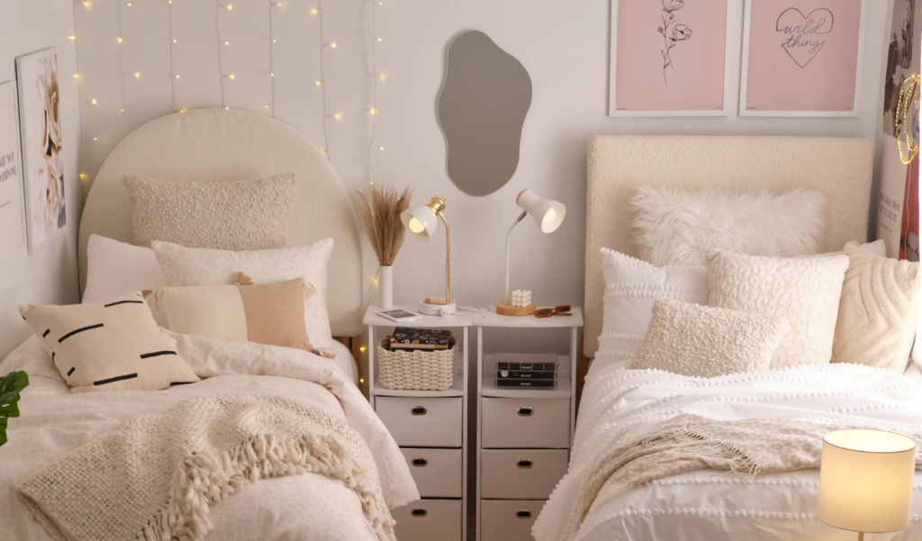 That Girl Room from Dormify in neutral colors