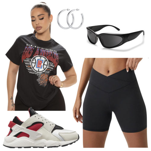 Bike Shorts Baddie Outfit