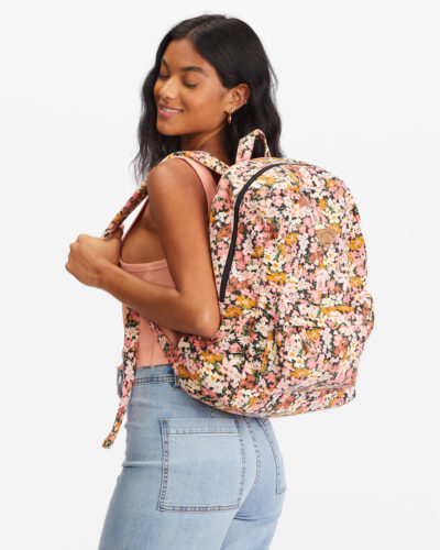Billabong Floral Canvas Backpack