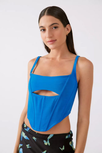 Urban Outfitters Cut-Out Corset Top