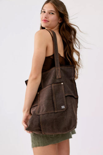 Urban Outfitters Frayed Seam Tote Bag
