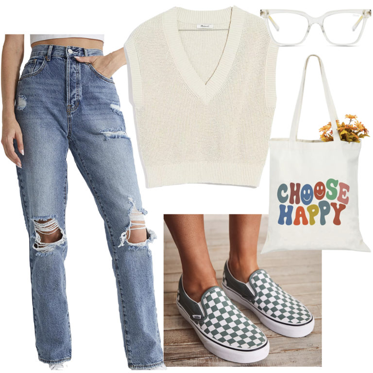 How to Wear Vans Women’s Outfits with Vans College Fashion