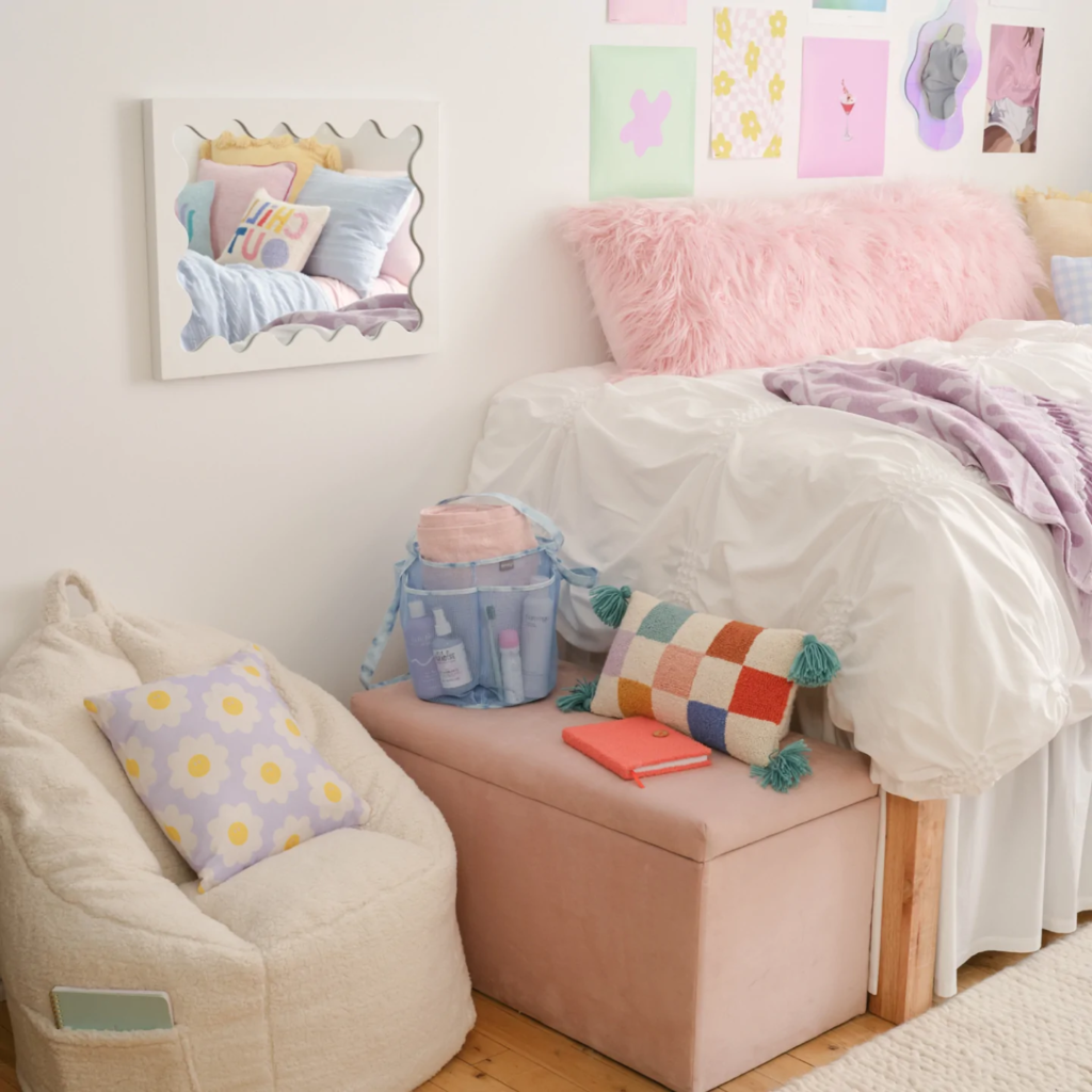 Danish pastels dorm room