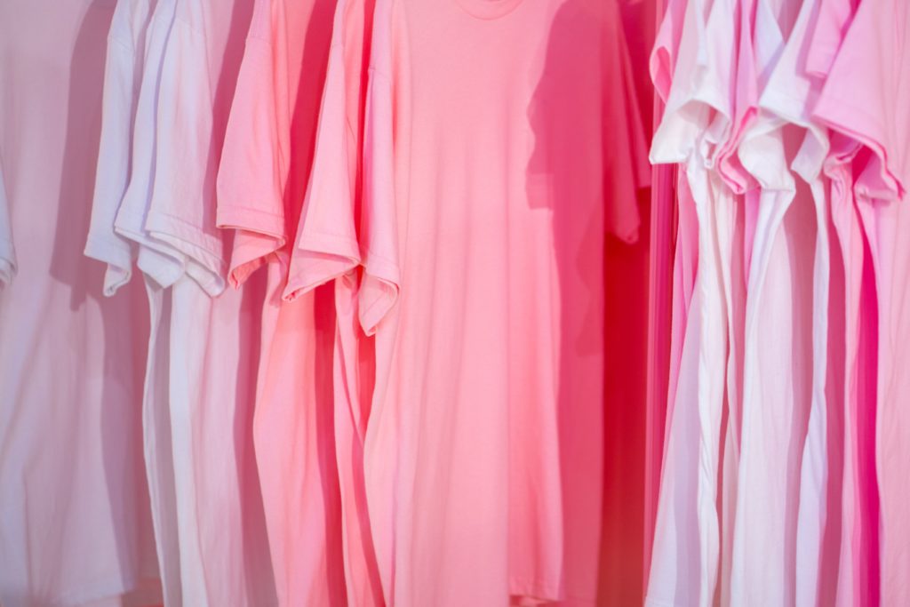 Pink clothing photo from unsplash