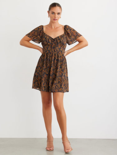 Dynamite Paisley Mini Dress