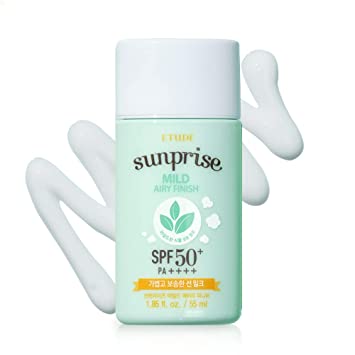 ETUDE HOUSE Sunprise Mild Airy Finish Sun Milk SPF50+