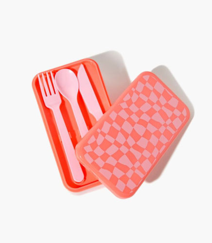 Forever 21 Checkered Bento Lunch Box