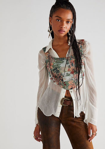 Free People Corset Top