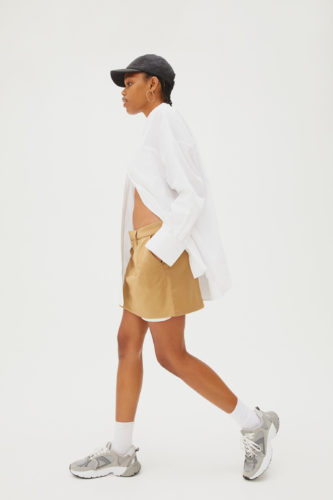 H&M Pleated Mini Skirt