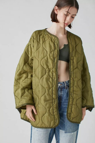 Urban Outfitters Quilted Liner Jacket