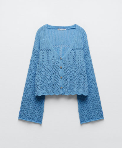 Zara Crochet Cardigan