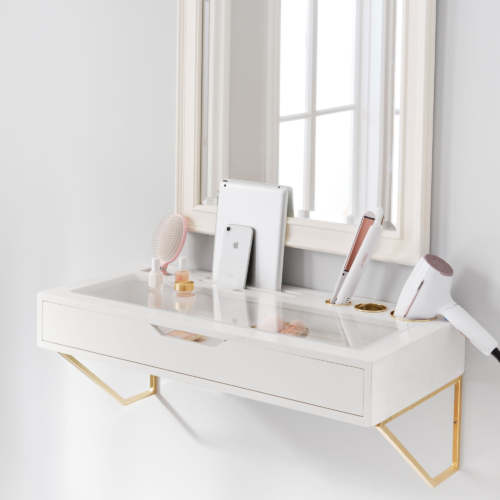 Get ready beauty station in white and gold from PBTeen