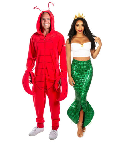 The Little Mermaid Ariel and Sebastian Costume