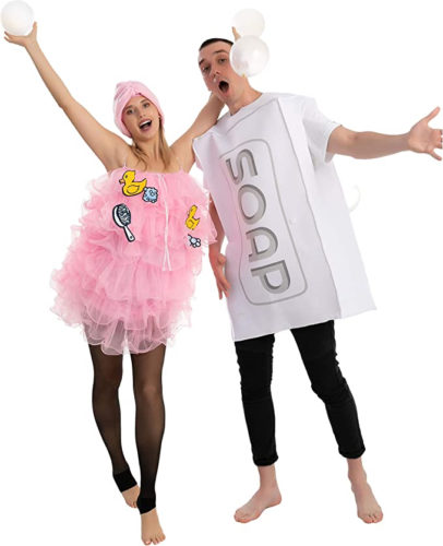 Loofah Soap Couple Costume