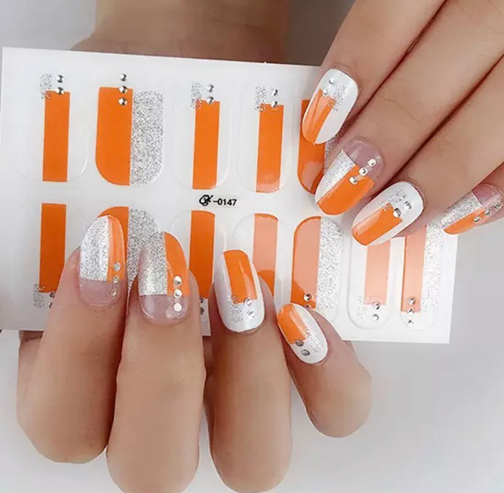 All Our Favorite Orange Nails You'll Want to Copy ASAP