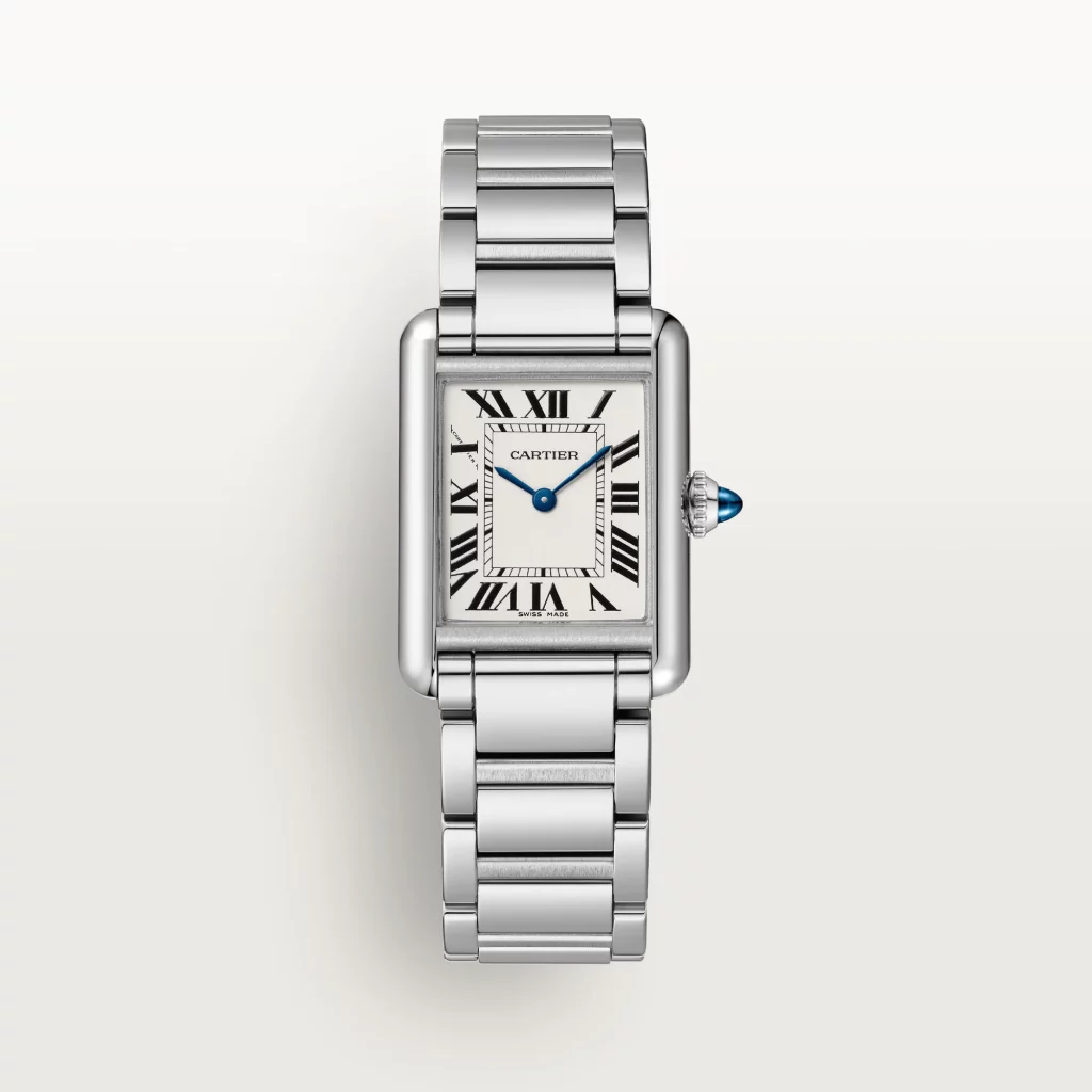 Cartier Tank Must Watch, Small Model, Steel, High Autonomy Quartz Movement