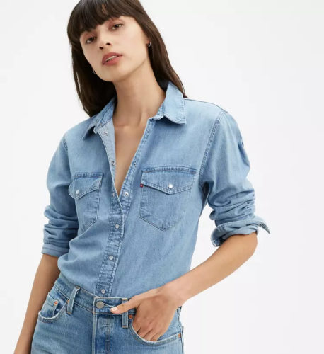 Levis Western Denim Shirt