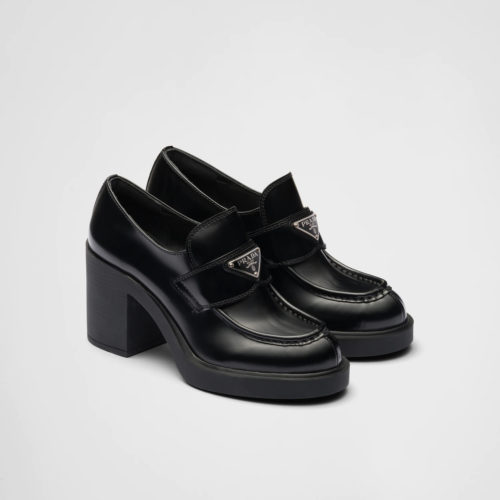 Prada High Heel Loafers