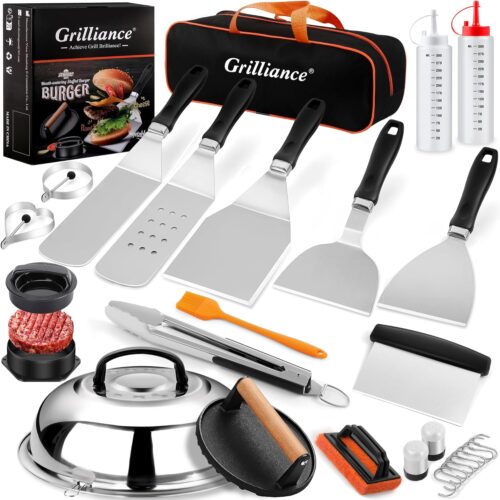 27 piece barbecue tool set for boyfriends parents