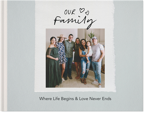 Custom family photo book - best gifts for parents