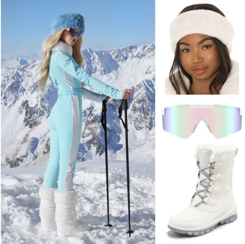 Ski Slopes Snow Outfit